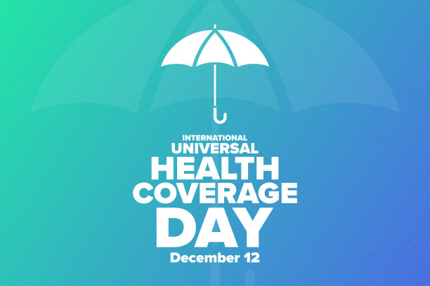 国际全民健康覆盖日。12月12日。节日的概念。模板的背景，旗帜，卡片，海报与文字题词。向量EPS10插图。图片下载