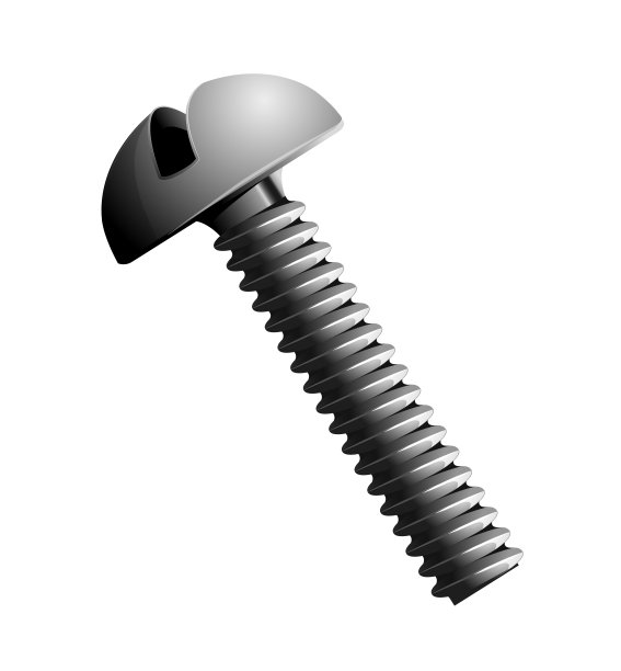 金属螺丝。图片下载