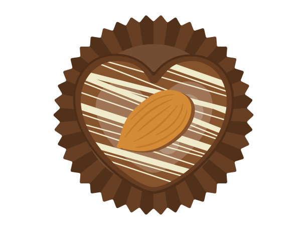 心形的巧克力。图片下载