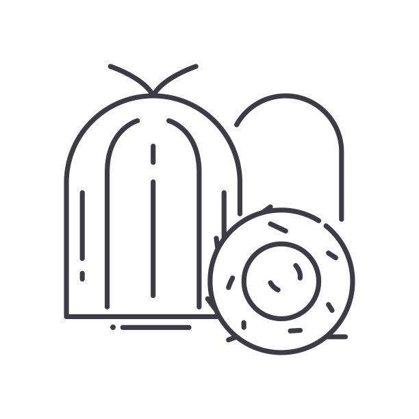 Hay图标，线性孤立的插图，细线矢量，网页设计标志，轮廓概念符号与可编辑的白色背景笔触。图片下载