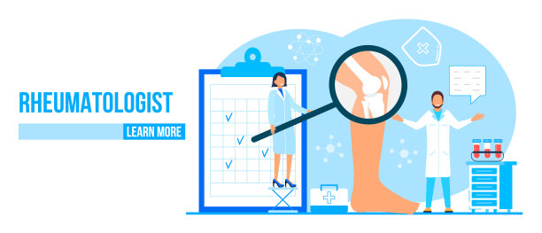 风湿病学家矢量的概念。骨质疏松症的世界。微型医生研究和治疗骨关节炎解剖骨人类。膝关节疼痛，小腿脆弱图片下载