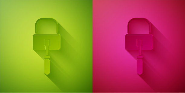 剪纸开锁或开锁的开锁器图片下载