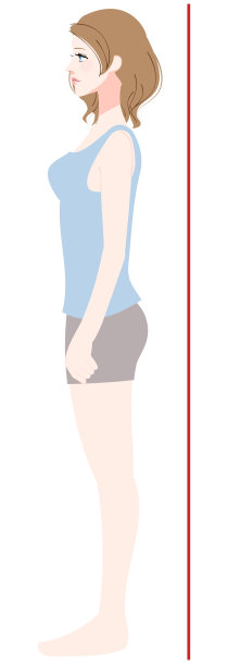 脊背挺直的女人图片下载