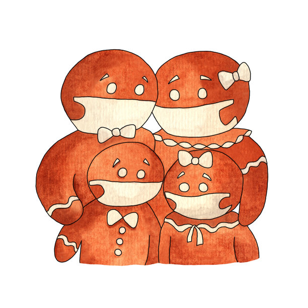 生姜饼干的家庭图片下载