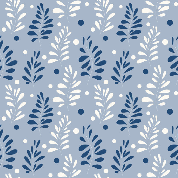 灰蓝色背景上的花图案图片下载