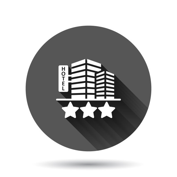 酒店三星级标志图标在公寓式客栈图片下载