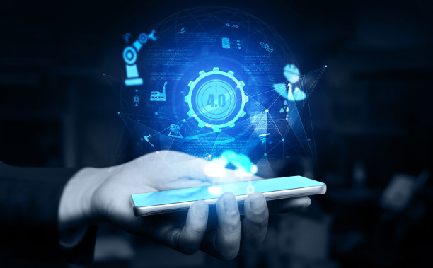 工程技术和工业4.0智能工厂概念图片下载