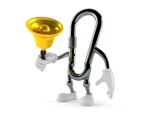 钩字符拿着一个手铃图片下载