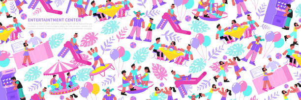 娱乐平面无缝模式图片下载