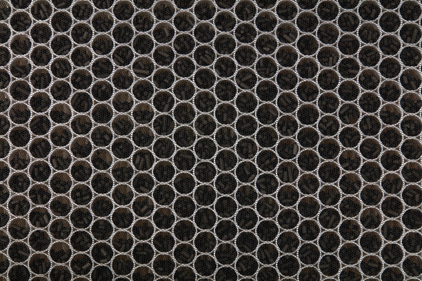 多级空气过滤器与紫外线辐射和活性炭颗粒。空气净化消毒系统。HEPA健康过滤器，防止过敏，灰尘，病毒和细菌图片下载