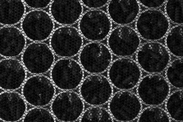多级空气过滤器与紫外线辐射和活性炭颗粒。空气净化消毒系统。HEPA健康过滤器，防止过敏，灰尘，病毒和细菌图片下载