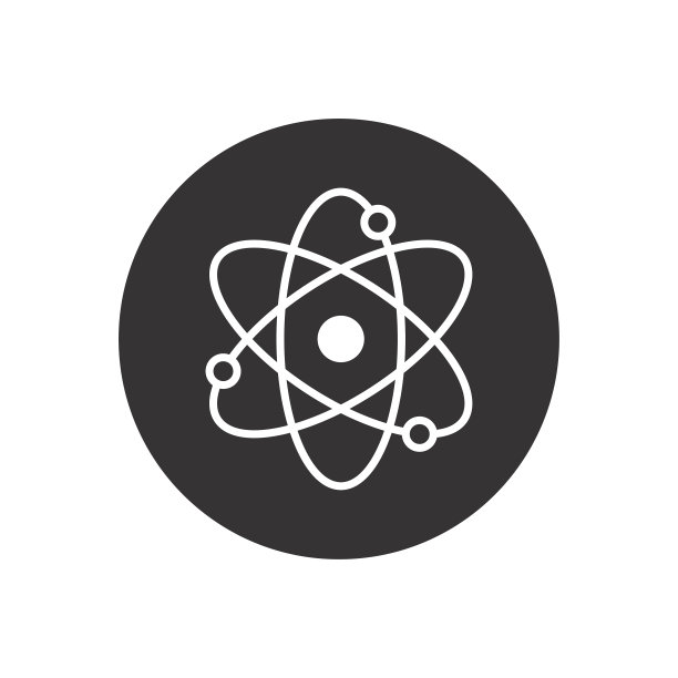原子图标矢量插图图片下载