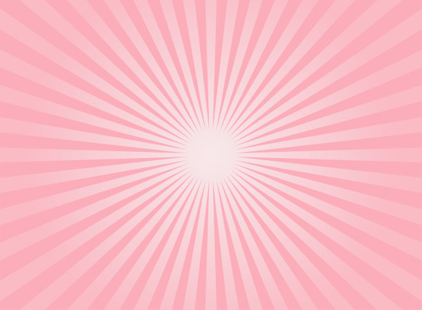 阳光辉光水平背景。粉红色突发背景。图片下载