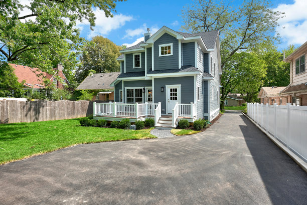 新家的后侧外观图片下载