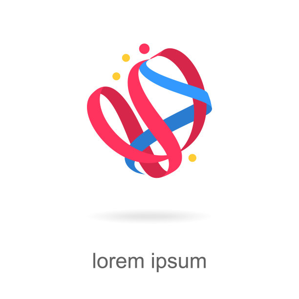 时尚抽象，充满活力和色彩的图标，元素标志。图片下载