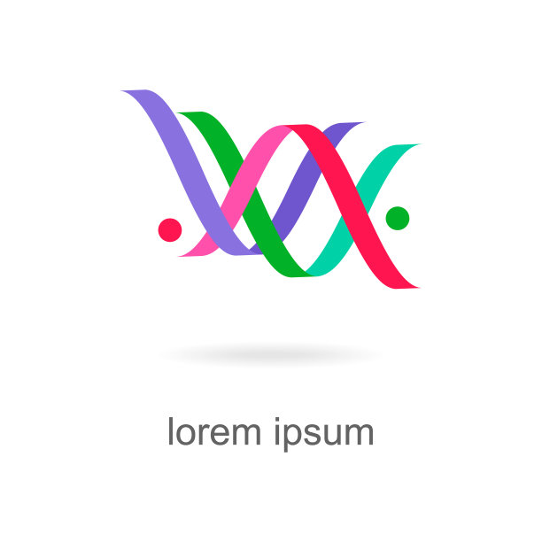 时尚抽象，充满活力和色彩的图标，元素标志。图片下载