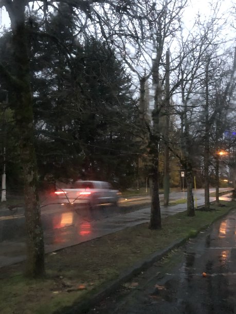 街景下雨的早晨图片下载