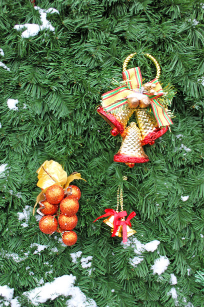 圣诞球和铃铛图片下载