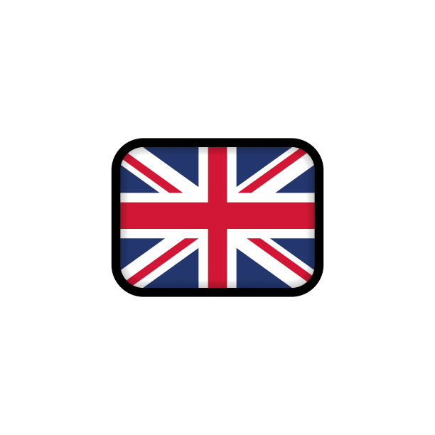 英国国旗。英国国旗。英国的象征。矢量插图。EPS10图片下载