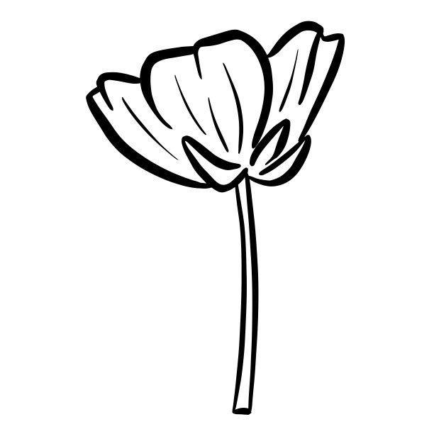 花的图标毛茛，雏菊，蒲公英等图片下载