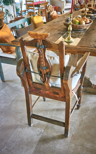 古色古香的餐厅设计图片下载