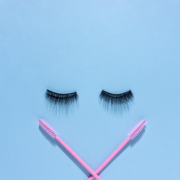 美丽的睫毛。图片下载