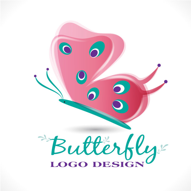 蝴蝶曼荼罗素描艺术向量图片下载