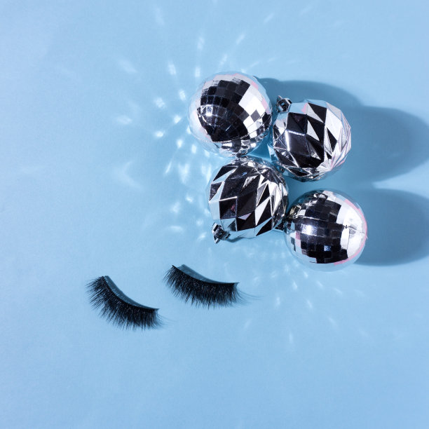 美丽的睫毛。图片下载