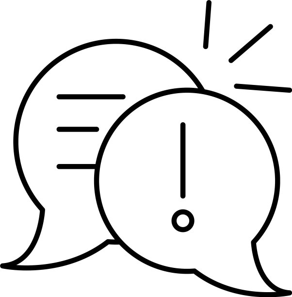 在线教育对话气泡聊天信息图片下载