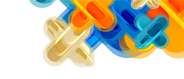 现代玻璃十字形抽象图片下载