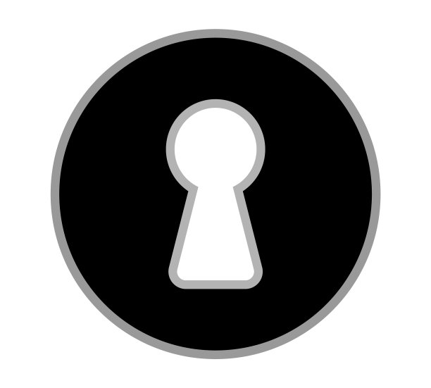 锁眼图标图片下载