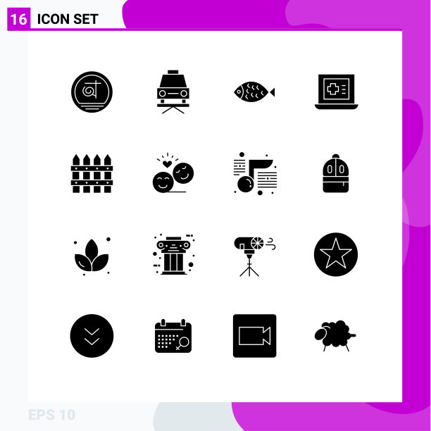 主题立体符号和可编辑符号的16种图片下载