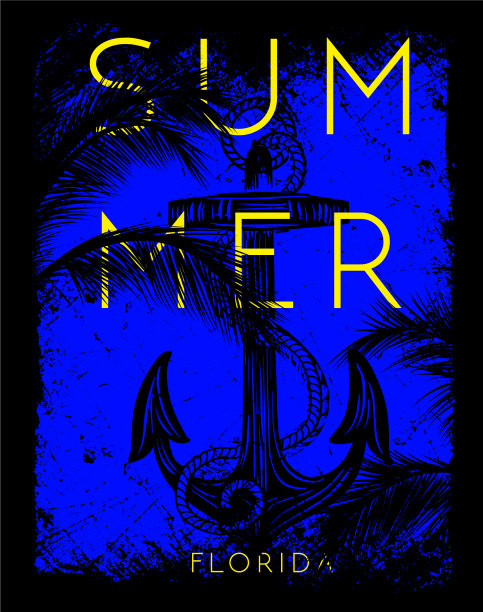 夏天的海滩图片下载