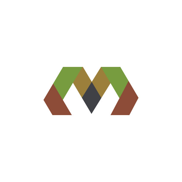 首字母m或mm标志设计模板图片下载