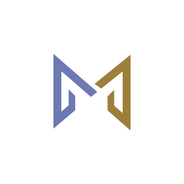 首字母m或mm标志设计模板图片下载