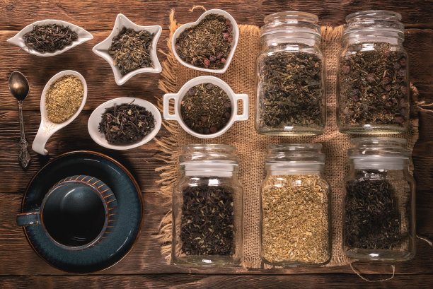 茶叶。图片下载