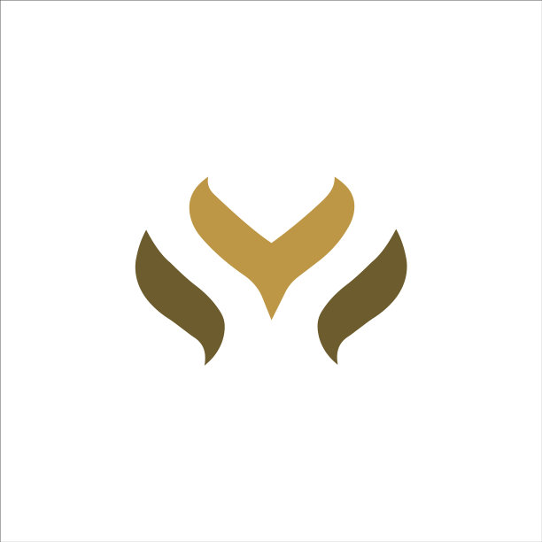 首字母m或mm标志设计模板图片下载