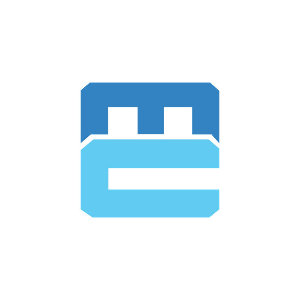 首字母MC或CM Logo设计模板图片下载