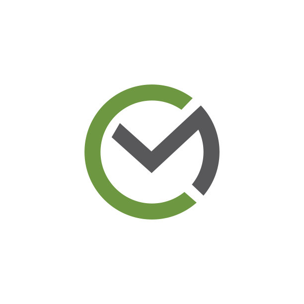 首字母MC或CM Logo设计模板图片下载