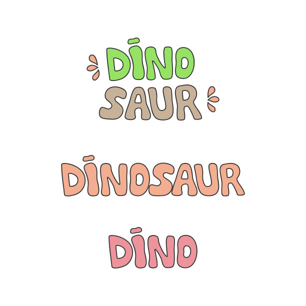 恐龙的文本图片下载