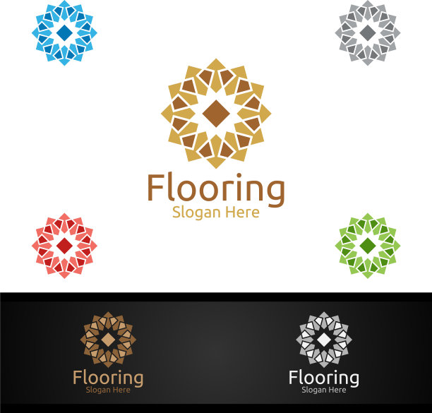 镶木地板或乙烯基地板标志图片下载