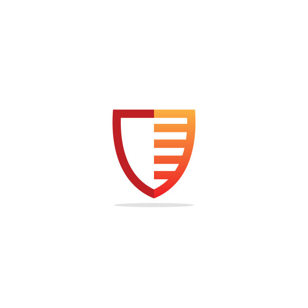 盾护轮廓技术标志图片下载