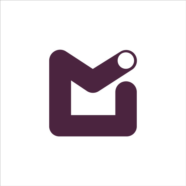 MI或IM字母标志设计模板图片下载
