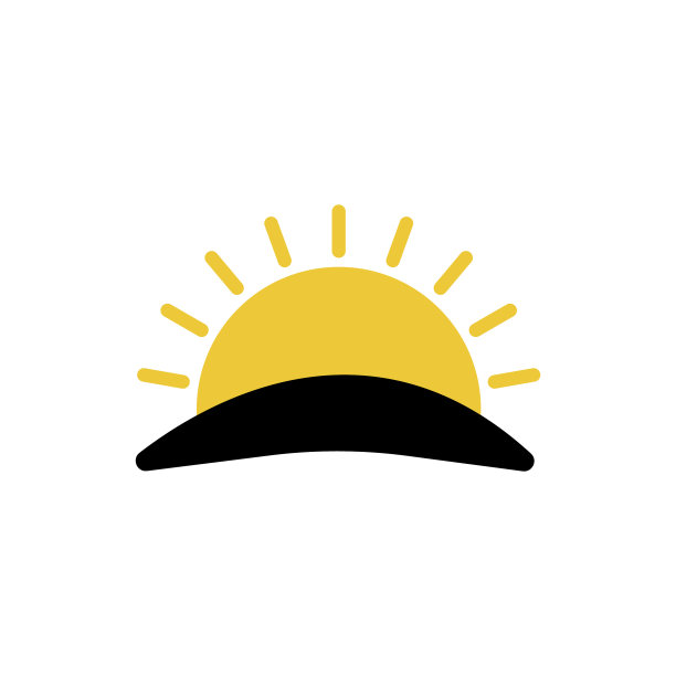 日落和日出图标设计图片下载