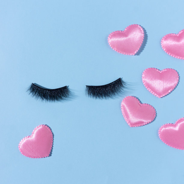 美丽的睫毛。图片下载