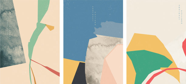 抽象艺术背景与水彩纹理图片下载