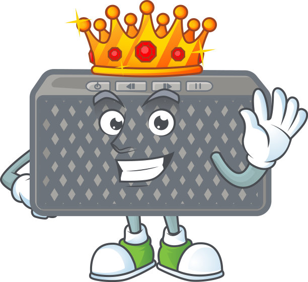 一个炫目的无线音箱风格化之王图片下载