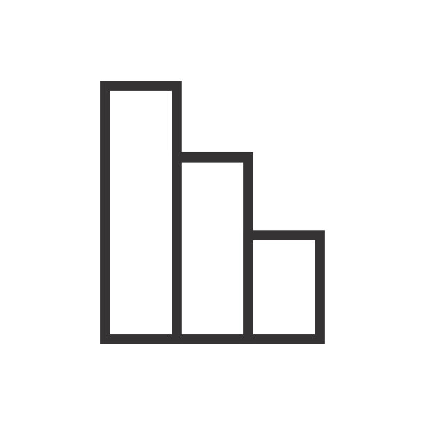 采购产品统计，图形，饼图，图表图表图标向量图片下载