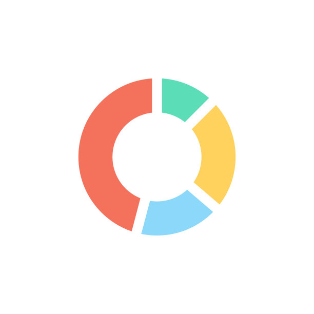 统计，图形，饼图，图表图表图标矢量图片下载