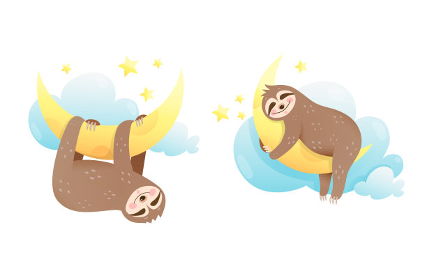 睡意朦胧的树懒图片下载